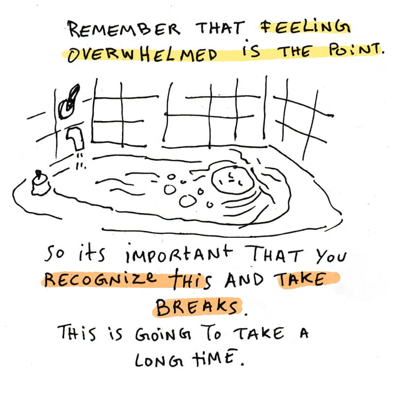 take a break.