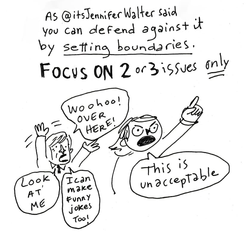 focus on one thing that is important to you
