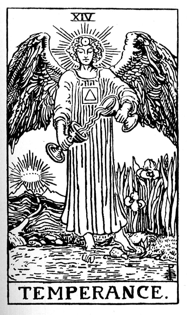 Rider Waite Deck - Temperance