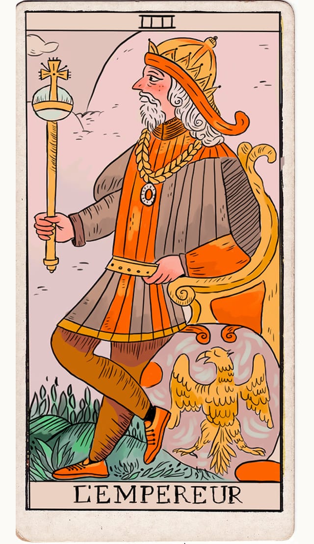 Tarotnauts Deck - The Emperor